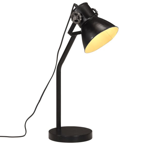 vidaXL Stoln&iacute; lampa 25 W čern&aacute; 17 x 17 x 60 cm E27