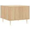 vidaXL Konferenčn&iacute; stolek dub sonoma 50 x 50 x 40 cm kompozitn&iacute; dřevo