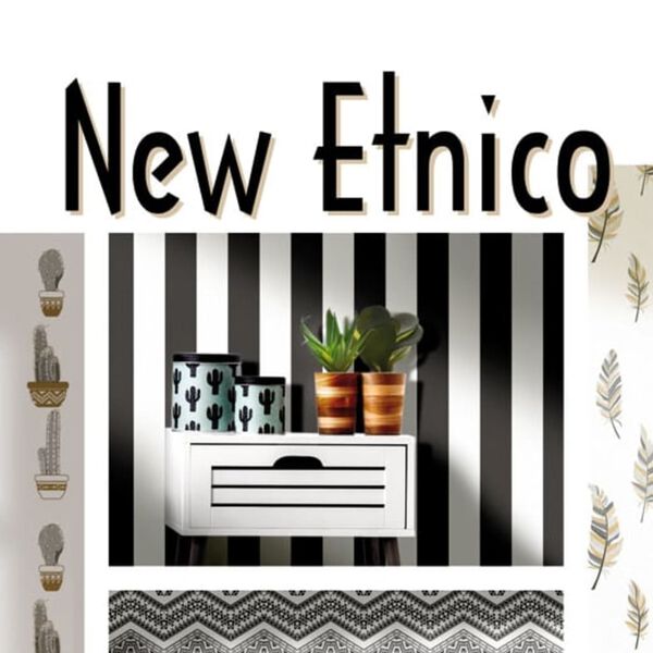 Urban Friends & Coffee Tapeta pruhy čern&aacute; a b&iacute;l&aacute;