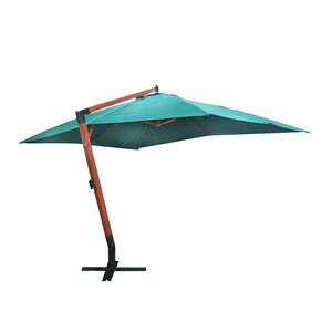 vidaXL Z&aacute;věsn&yacute; slunečn&iacute;k Melia 300 x 400 cm zelen&yacute;