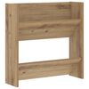 vidaXL Skř&iacute;ň na obuv Artisanov&yacute; dub 60 x 18 x 60 cm kompozitn&iacute; dřevo