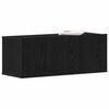 vidaXL TV skř&iacute;ně N&aacute;stěnn&yacute; Čern&yacute; dub 80 x 30 x 30 cm kompozitn&iacute; dřevo