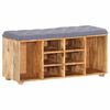 vidaXL Lavice do předs&iacute;ně 100 x 35 x 47 cm masivn&iacute; mangovn&iacute;kov&eacute; dřevo