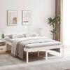 vidaXL Postel pro seniory b&iacute;l&aacute; 120 x 190 cm Small Double borovice