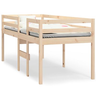 vidaXL Patrová postel 80 x 200 cm masivní borové dřevo