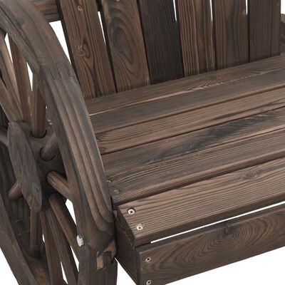 vidaXL Zahradní židle Adirondack 2 ks masivní jedlové dřevo