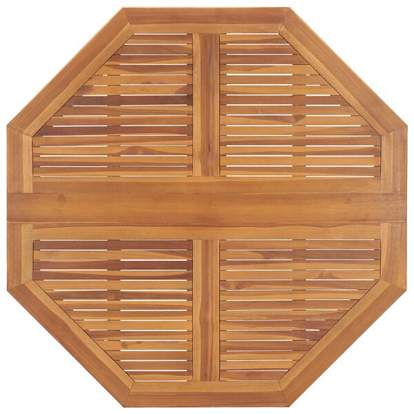 vidaXL Skl&aacute;dac&iacute; zahradn&iacute; j&iacute;deln&iacute; stůl 120 x 120 x 75 cm masivn&iacute; teak