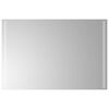 vidaXL Koupelnov&eacute; zrcadlo s LED osvětlen&iacute;m 60x90 cm