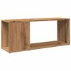 vidaXL TV stolek dub artisan 80x24x32cm cm kompozitn&iacute; dřevo