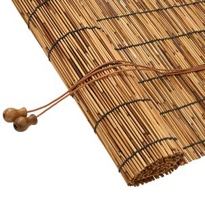 vidaXL Roleta Hněd&aacute; 60 x 160 cm R&aacute;kos