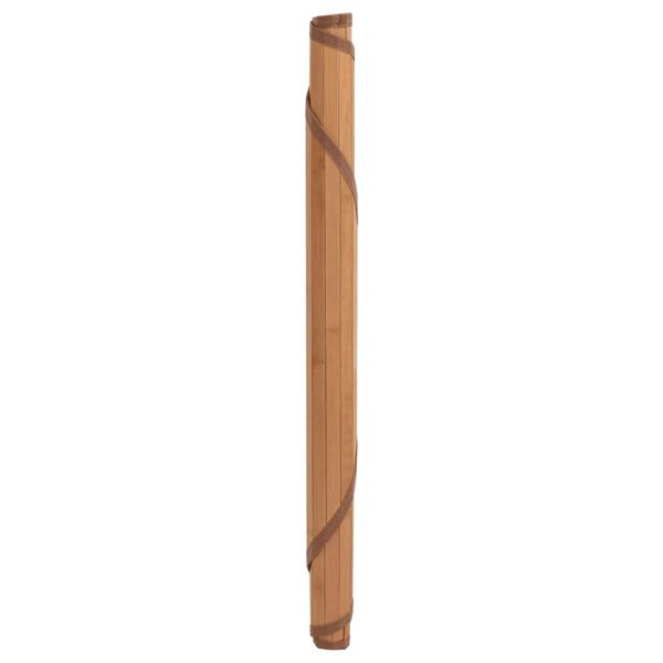 vidaXL Koberec kulat&yacute; př&iacute;rodn&iacute; 60 cm bambus