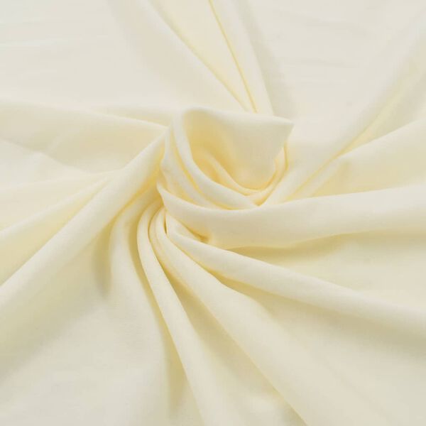 vidaXL Rautov&eacute; sukně s řasen&iacute;m 2 ks kr&eacute;mov&eacute; 180 x 74 cm