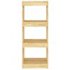 vidaXL Knihovna / dělic&iacute; stěna 40 x 30 x 103,5 cm masivn&iacute; borovice
