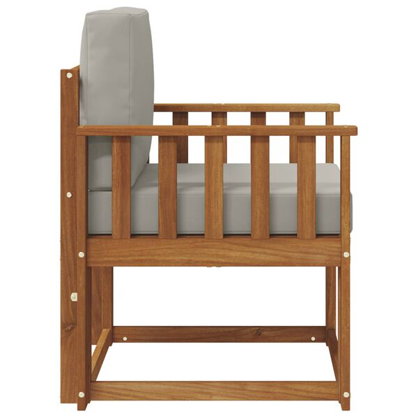 vidaXL Venkovn&iacute; pohovka Masivn&iacute; ak&aacute;ciov&eacute; dřevo a polyester