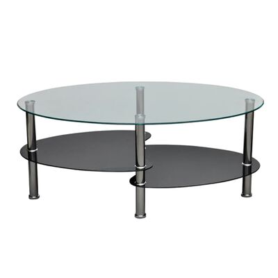 vidaXL Konferenční stolek s exkluzivním designem černý