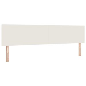 vidaXL Čelo postele s čelo Kr&eacute;mov&aacute; 200 cm Uměl&aacute; kůže