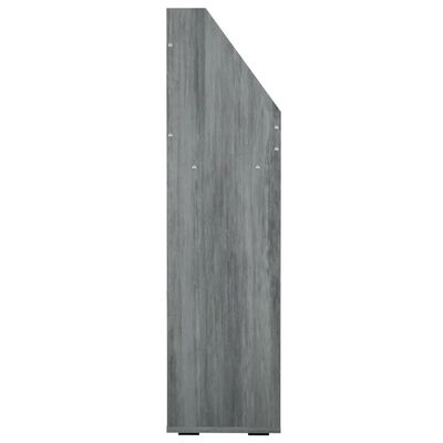 vidaXL Dětský regál na časopisy betonově šedý 71x30x114 cm dřevotříska