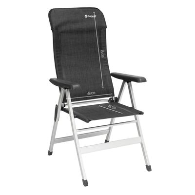 Outwell Skládací židle Melville černá a šedá