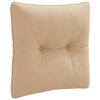 vidaXL Z&aacute;dov&yacute; polstr PUTTEN 100% polyester P&iacute;skov&aacute; 40 x 40 x 10 cm