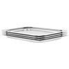 vidaXL Gastron&aacute;doby 4 ks GN 1/1 20 mm nerezov&aacute; ocel