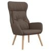 vidaXL Relaxačn&iacute; křeslo taupe textil