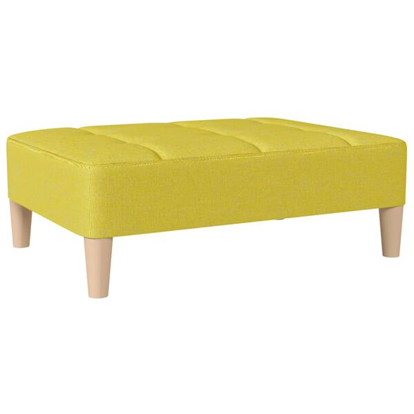 vidaXL Podnožka zelen&aacute; 78 x 56 x 32 cm textil