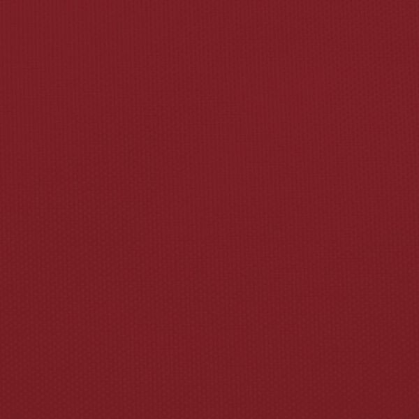 vidaXL Stínící plachta oxfordská látka čtvercová 3,6 x 3,6 m červená