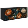 vidaXL N&aacute;stěnn&aacute; TV skř&iacute;ň LOCHEM 102 x 33 x 40 cm Čern&yacute; dub