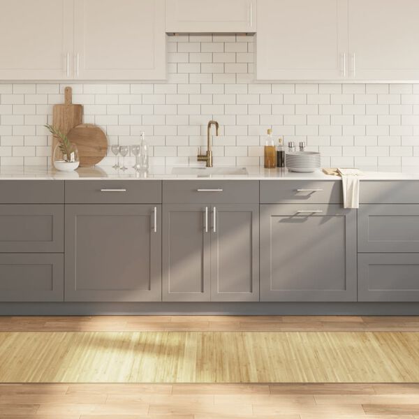 vidaXL Koberec obd&eacute;ln&iacute;kov&yacute; světle př&iacute;rodn&iacute; 70 x 400 cm bambus