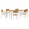 vidaXL Zahradn&iacute; j&iacute;deln&iacute; sada 7 ks 200 x 90 x 75 cm