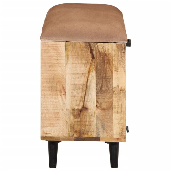 vidaXL Lavice s botn&iacute;kem 80 x 30 x 45 cm masivn&iacute; mangovn&iacute;kov&eacute; dřevo