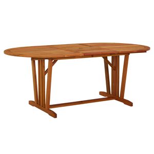 vidaXL Zahradn&iacute; stůl 200 x 100 x 75 cm masivn&iacute; eukalyptov&eacute; dřevo