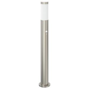 vidaXL Sloupkov&eacute; sv&iacute;tidlo se senzorem 80 cm nerezov&aacute; ocel IP44