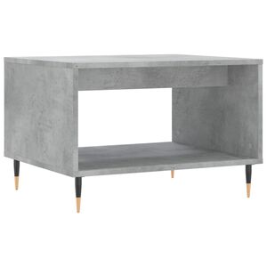 vidaXL Konferenčn&iacute; stolek betonově &scaron;ed&yacute; 60x50x40 cm kompozitn&iacute; dřevo