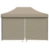 vidaXL Party Stan Taupe 279 x 410 x 315 cm Oxford l&aacute;tka