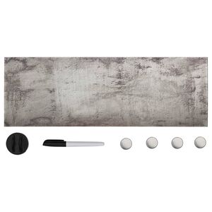 vidaXL N&aacute;stěnn&aacute; magnetick&aacute; tabule skleněn&aacute; 60 x 20 cm