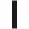 vidaXL Botn&iacute;k čern&yacute; 63x24x147 cm kompozitn&iacute; dřevo