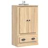 vidaXL Skříň highboard dub sonoma 60 x 35,5 x 103,5 kompozitní dřevo