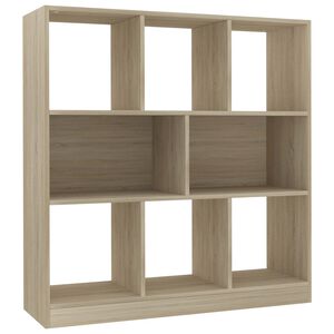 vidaXL Knihovna dub sonoma 97,5 x 29,5 x 100 cm kompozitn&iacute; dřevo
