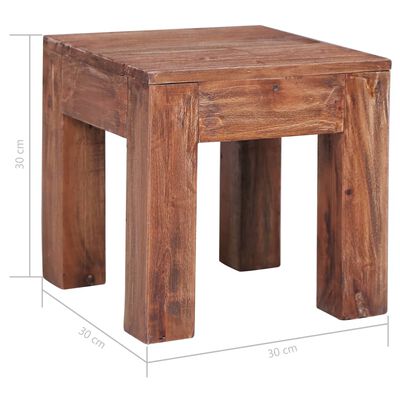 vidaXL Konferenční stolek 30 x 30 x 30 cm masivní recyklované dřevo