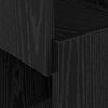 vidaXL Rohov&aacute; skř&iacute;ňka Čern&yacute; dub 25,5x25x102cm kompozitn&iacute; dřevo