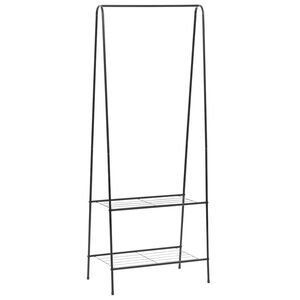 vidaXL Vě&scaron;&aacute;k na oblečen&iacute; 59 x 35 x 150 cm čern&yacute;