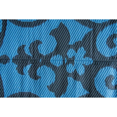 Bo-Camp Venkovní koberec Chill mat Oriental 2,7 x 3,5 m XL modrý