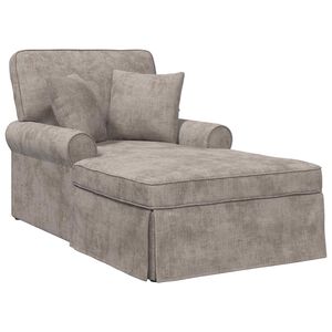vidaXL Lounge chaise s vol&aacute;nem P&iacute;skov&aacute; 157 x 91 x 91 cm ARES