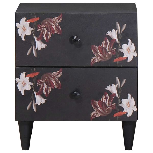 vidaXL Nočn&iacute; stolek se z&aacute;suvkou 2 pcs Hněd&aacute; 40 x 33,5 x 46 cm