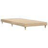 vidaXL R&aacute;m postele bez matrace dub sonoma 75 x 190 cm kompozitn&iacute; dřevo