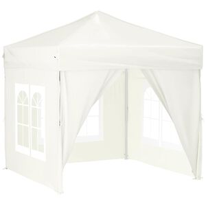 vidaXL Skl&aacute;dac&iacute; party stan s bočn&iacute;mi stěnami kr&eacute;mov&yacute; 2 x 2 m