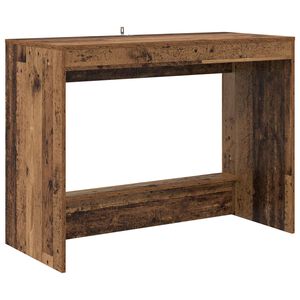 vidaXL Postelov&yacute; stůl Star&eacute; dřevo Kompozitn&iacute; dřevo 100 x 45 x 75 cm