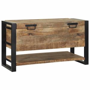 vidaXL &Uacute;ložn&aacute; krabice Hněd&aacute; 80 x 35 x 45 cm Masivn&iacute; magnovn&iacute;kov&eacute; dřevo