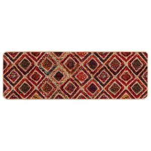 vidaXL Běhoun MARSA V&iacute;cebarevn&yacute; 50 x 100 cm Polyester a PVC